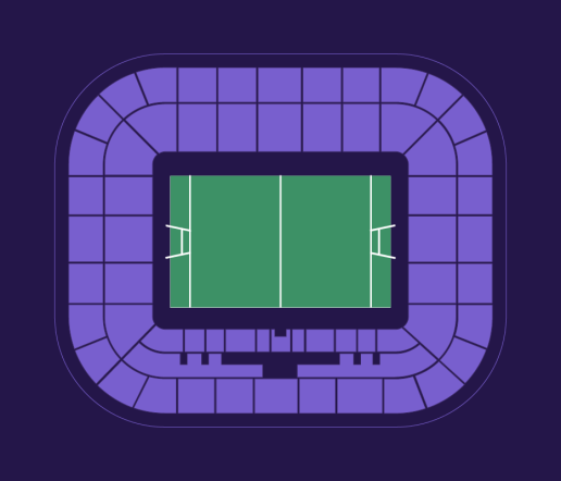 Allianz Stadium seating map showing the full bowl with no specific zones highlighted.