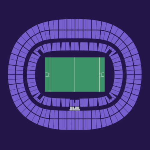 Stade de France seating chart showing all ticket zones: Longside Lower/Middle Center, Longside Lower, Longside Middle, Longside Upper, Corner Lower, Corner Middle, Corner Upper, Shortside Lower, Shortside Middle, and Shortside Upper.