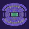 Dallas AT&T Stadium full seating map for the FIFA World Cup 2026 showing all lower, club and upper sections.